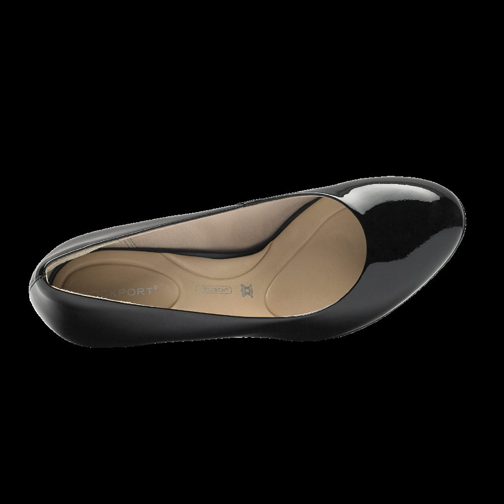 Rockport Hæler Sko Dame Svart - Seven To 7 Ally Plain - NOEY95176